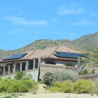 Solar panels on a roof in Arizona