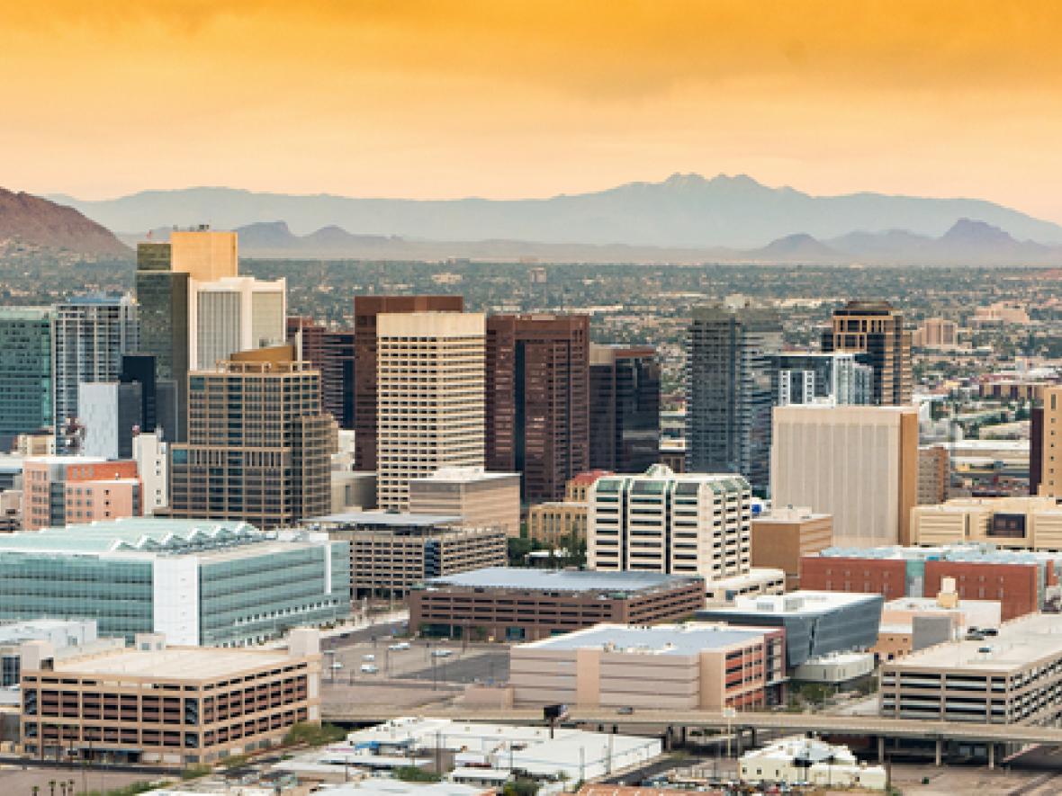 Phoenix Arizona skyline