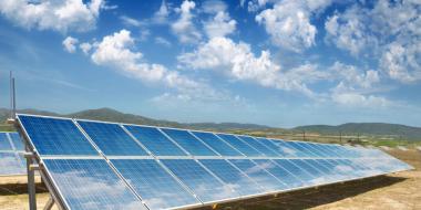 ground solar panels